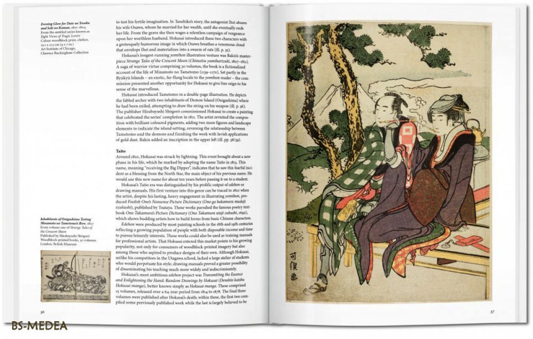 Rhiannon Paget. Hokusai. ХОКУСАЙ (на английском языке). Тяпония. Тискусство.