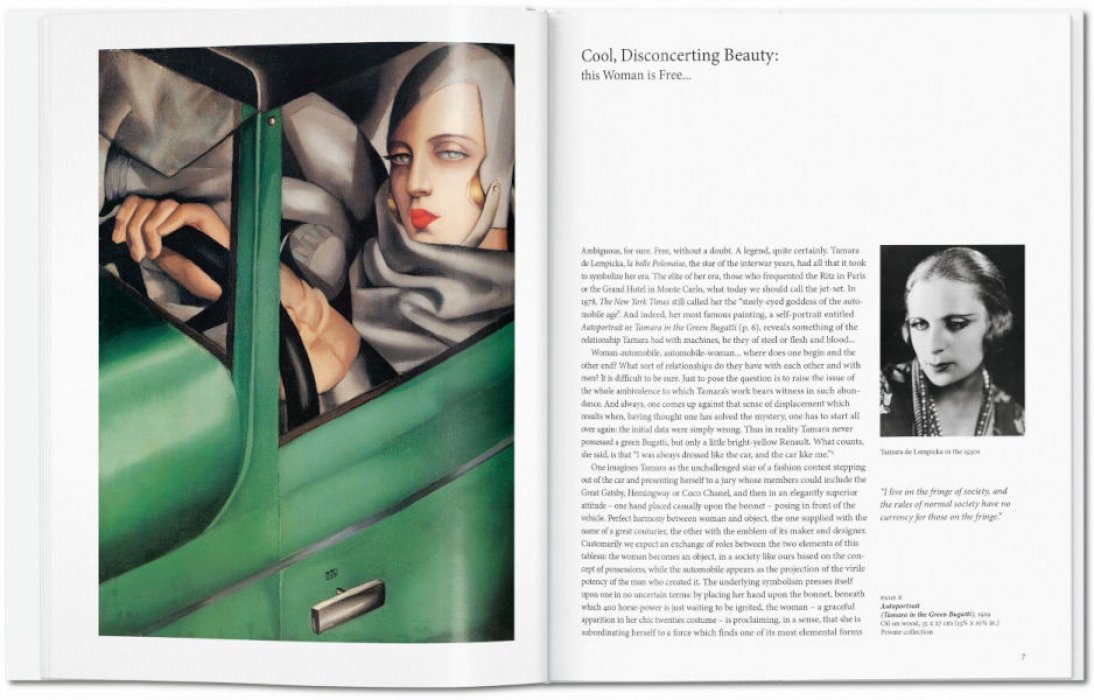 Neret Gilles. De Lempicka. Тамара де Лемпицка (на английском языке)