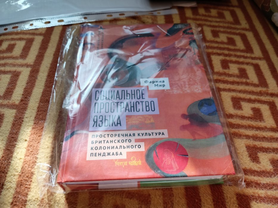 Мир Ф. Социальное пространство языка Просторечная культура британского колониального Пенджаба.