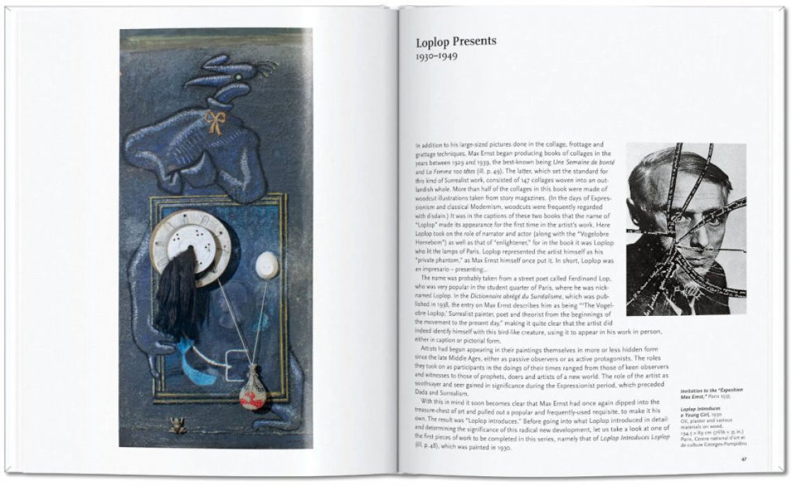 Bischoff Ulrich. Max Ernst. Макс Эрнст (на английском языке). Тискусство.