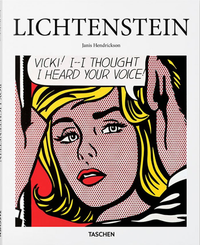 Hendrickson Janis. Lichtenstein. ЛИХТЕЙНШТЕЙН (на английском языке). Тискусство.