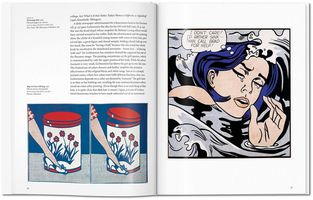 Hendrickson Janis. Lichtenstein. ЛИХТЕЙНШТЕЙН (на английском языке). Тискусство.