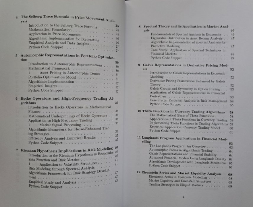 Grant Richman / Грант Ричман. Automorphic Forms and L-Functions in Algorithmic Trading Models With Python / Автоморфные формы и L-функции в алгоритмических торговых моделях на Python.