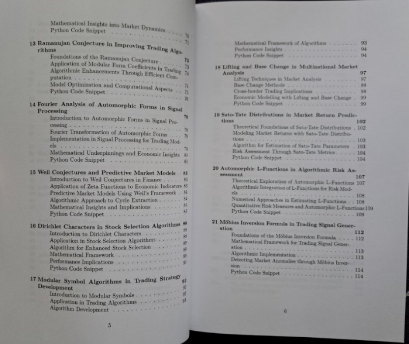 Grant Richman / Грант Ричман. Automorphic Forms and L-Functions in Algorithmic Trading Models With Python / Автоморфные формы и L-функции в алгоритмических торговых моделях на Python.