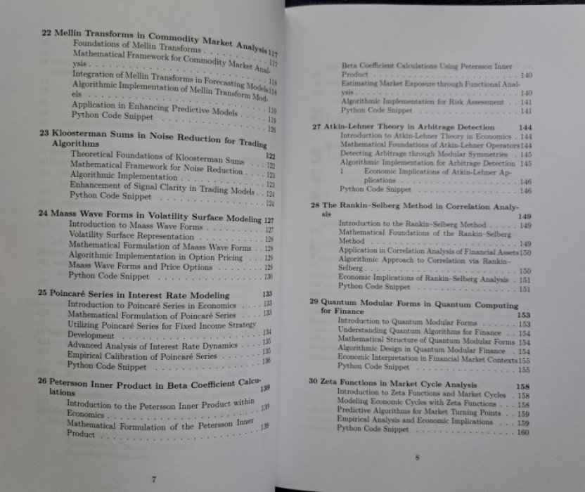 Grant Richman / Грант Ричман. Automorphic Forms and L-Functions in Algorithmic Trading Models With Python / Автоморфные формы и L-функции в алгоритмических торговых моделях на Python.