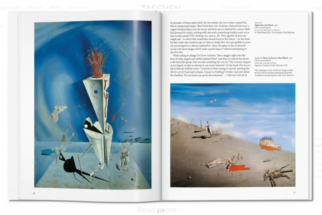 Neret Gilles. Dali. Сальвадор ДАЛИ (на английском языке) Тискусство.