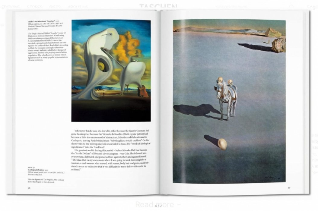 Neret Gilles. Dali. Сальвадор ДАЛИ (на английском языке) Тискусство.