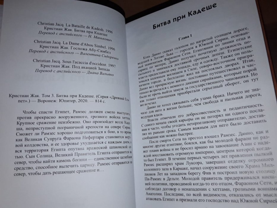 Жак Кристиан. Битва при Кадеше.