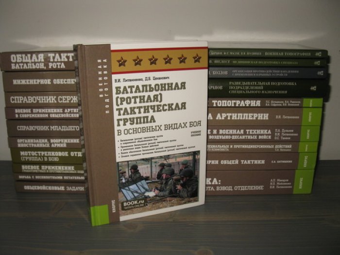 Литвиненко В.И., Цеханович Д.Б. Батальонная (ротная) тактическая группа в основных видах боя.