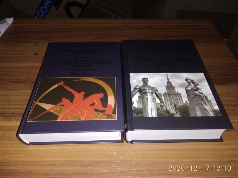 Малькевич В. Л. Советский проект: начало: В 3-х кн. Кн. 3. Победы и поражения в строительстве новой жизни (1920-е годы): В 2-х частях.