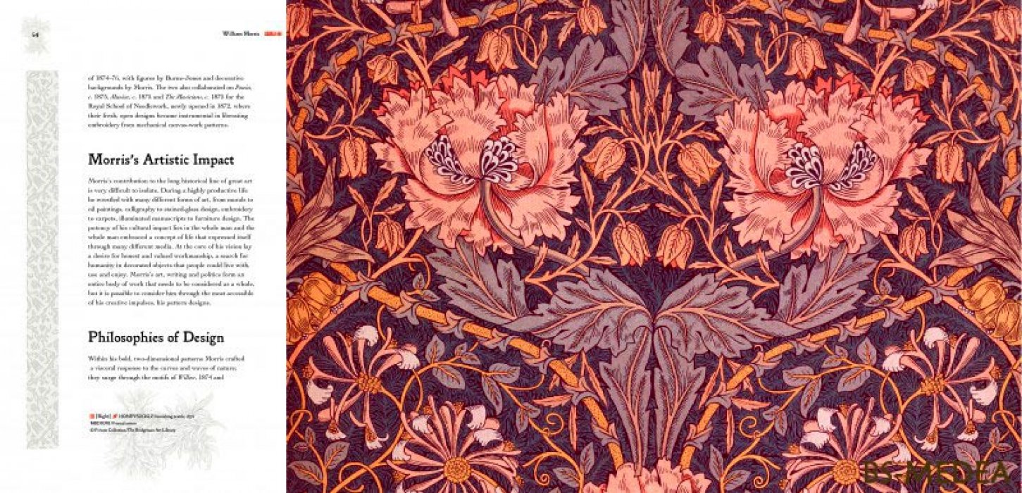 Ormiston Rosalind. William Morris: Artist Craftsman Pioneer. Уильям МОРРИС: Художник. Мастер ремесел. Первооткрыватель (на английском языке). Тискусство.