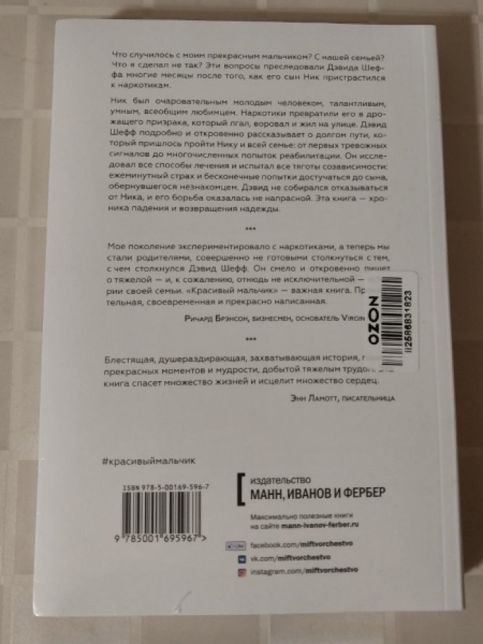 Шефф Дэвид. Красивый мальчик.