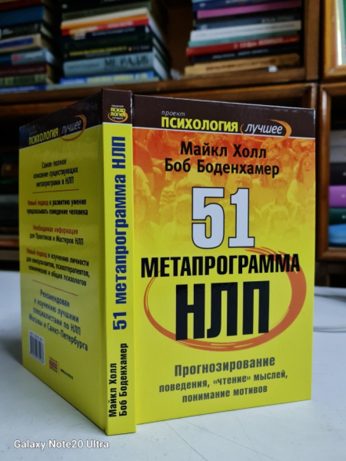 Холл М., Боденхамер Б. 51 метапрограмма НЛП. Прогнозирование поведения, «чтение» мыслей, понимание мотивов.