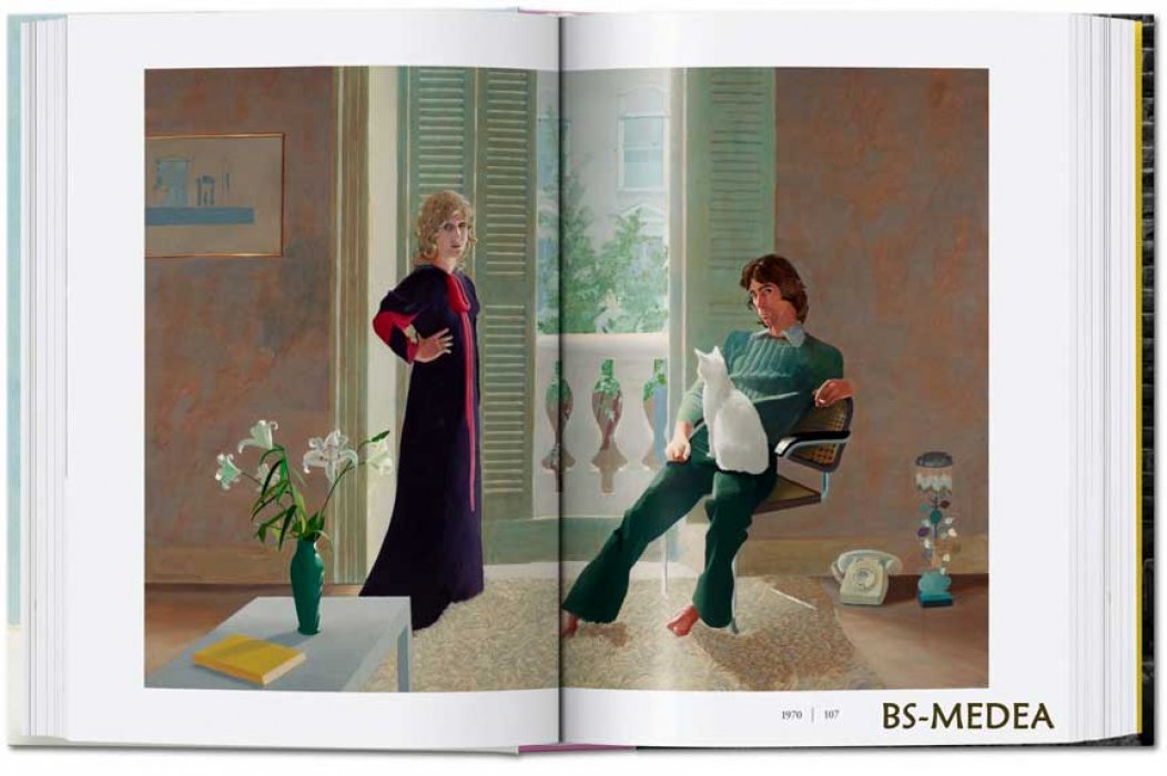 Hockney David. David Hockney A Chronology. ХОКНИ Дэвид. Хронология (на английском языке). Тискусство.