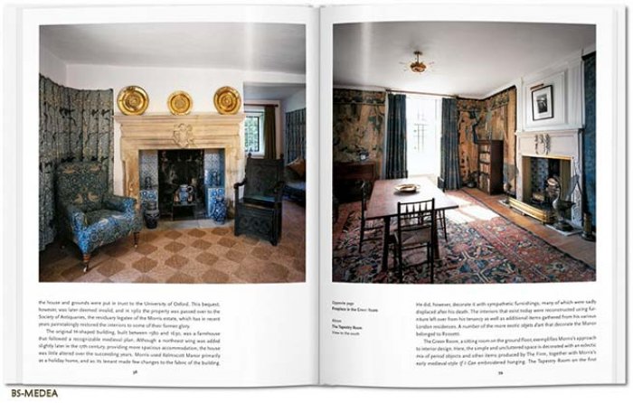 Charlotte and Peter Fiell. Morris. Уильям МОРРИС (книга на английском языке + брошюра 84 стр. с переводом текста на русский язык). Тискусство.