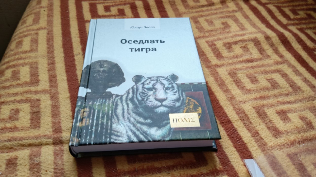 Эвола Юлиус.   Оседлать тигра. 