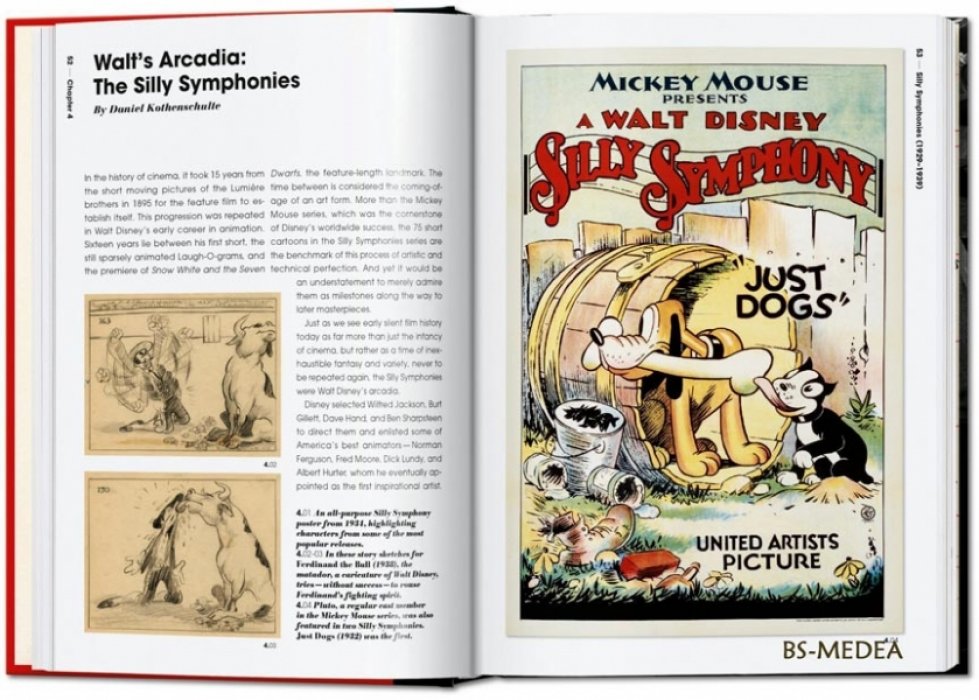 Kothenschulte Daniel. The Walt Disney Film Archives. The Animated Movies 1921–1968. Уолт ДИСНЕЙ: Архив фильмов Уолта Диснея. Мультфильмы 1921–1968. (на английском языке). Ткино.