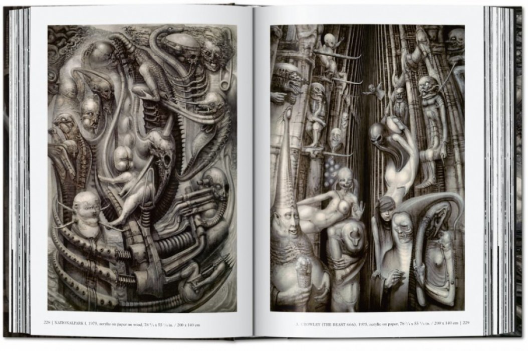 Hirsch Andreas J. HR Giger. ГИГЕР (на английском языке). Тискусство.