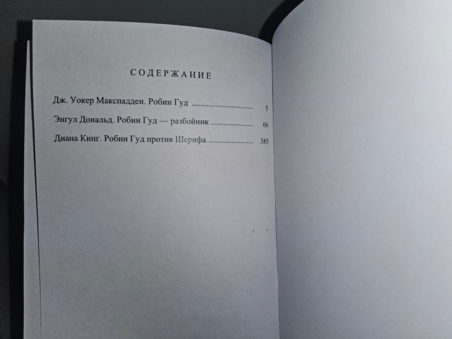 Макспадден О., Дональд Э., Кинг Д. Робин Гуд. Т. 2