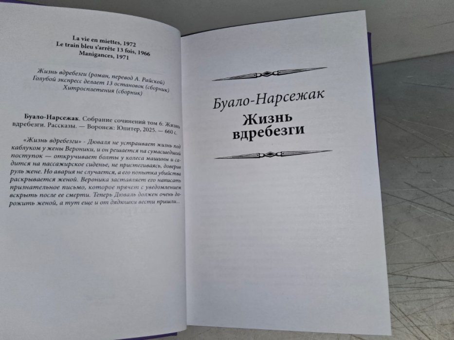 Буало П., Нарсежак Т. Жизнь вдребезги.