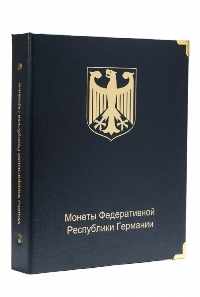 Альбом для памятных и регулярных монет ФРГ.