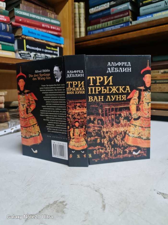 Деблин Альфред. Три прыжка Ван Луня. Китайский роман.