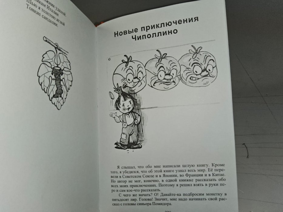 Родари Дж. Приключения Чиполлино.