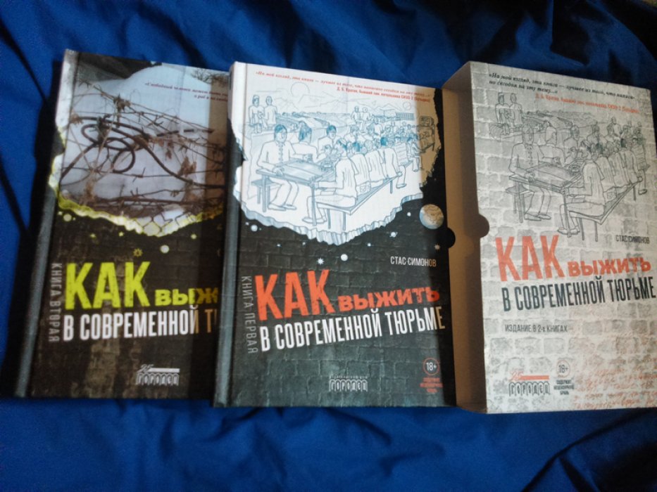 Симонов Стас. Как выжить в современной тюрьме.  В двух книгах.