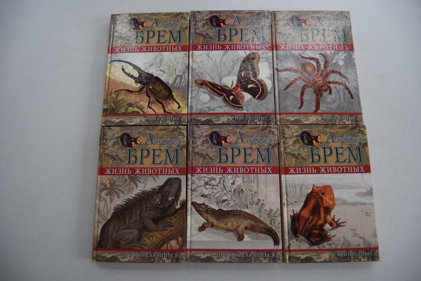 Брем Альфред. (Брэм А.) Жизнь животных. 24 книги. Полный комплект.