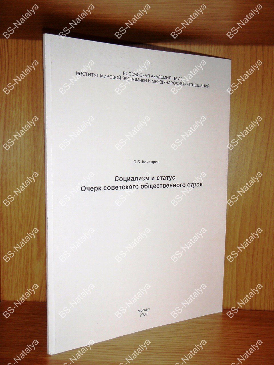 Кочеврин Ю.Б. Социализм и статус. Очерк советского общественного строя.
