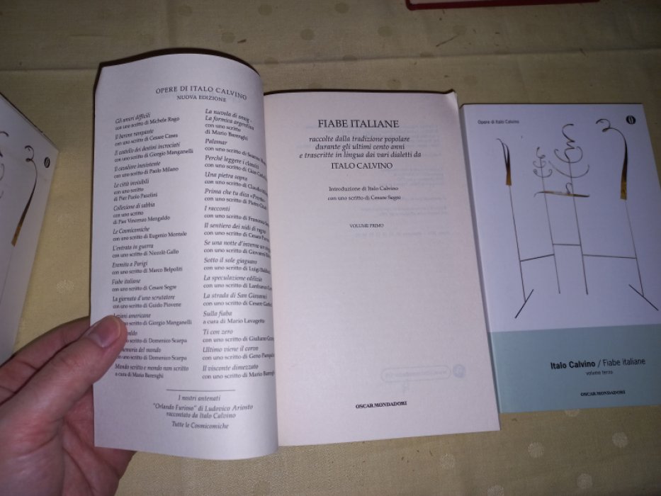 Italo Calvino. / Итало Кальвино. Fiabe italiane (3 vols): 3 Volumes.