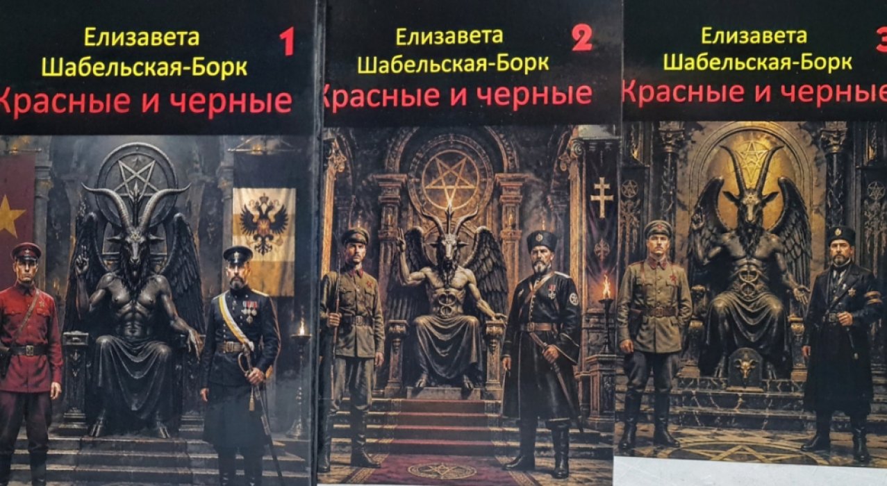 Шабельская-Борк Е. Красное и черное. В 3 томах.