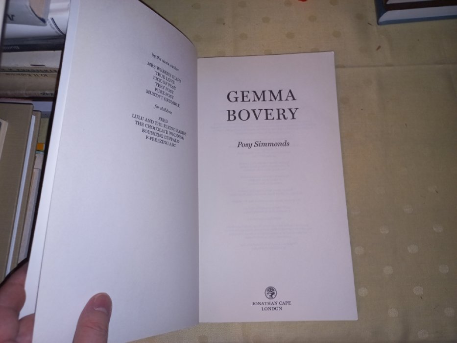 Posy Simmonds. / Пози Симмондс. Gemma Bovery.