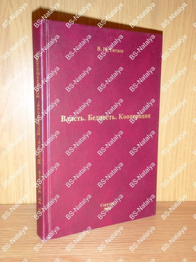 Титаев В. Н. Власть. Бедность. Кооперация.