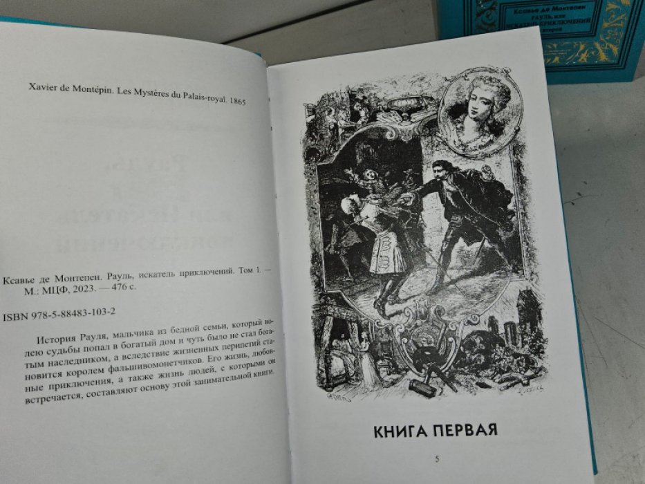 де Монтепен К. Рауль, или искатели приключений. В 2-х тт.