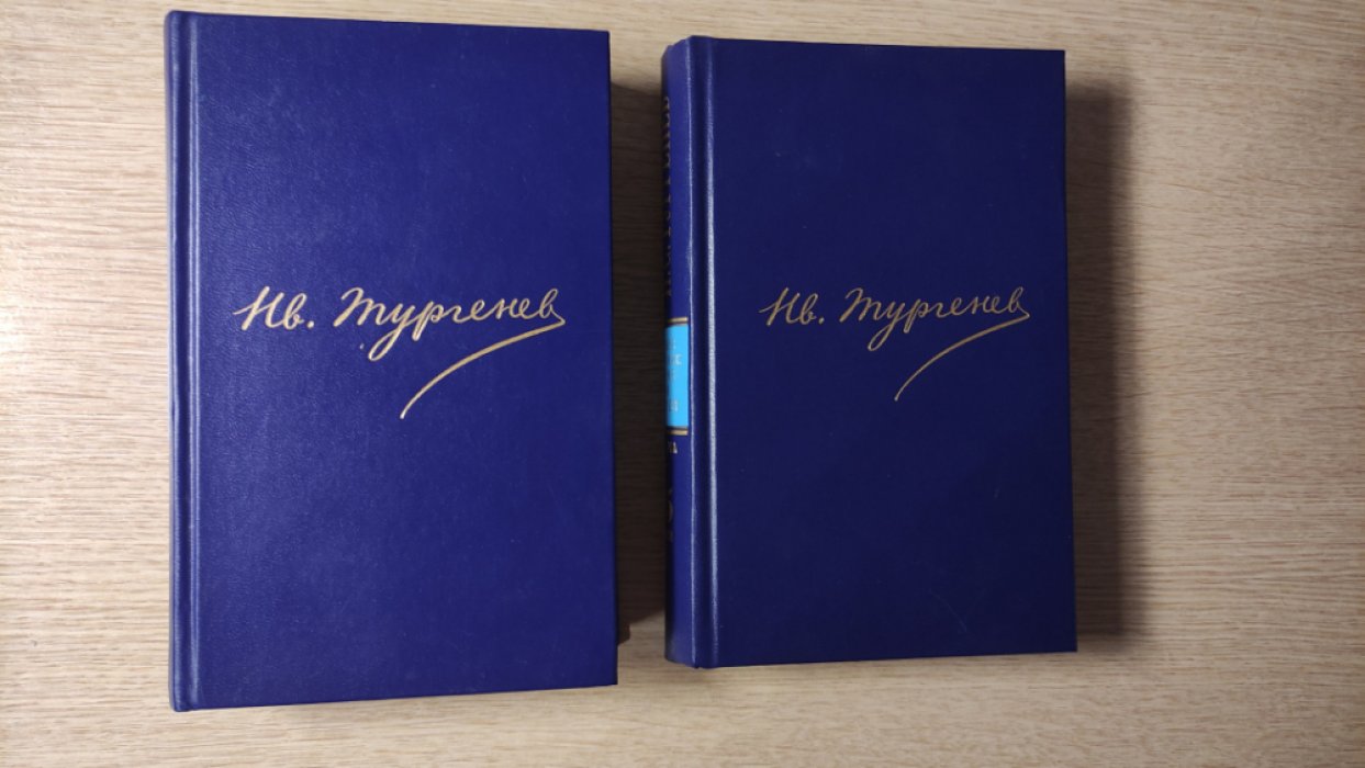 Тургенев И. С. Полное собрание сочинений и писем: В 30-и тт. Письма: В 18-и тт.: Т. 15. Кн. 1: 1876 г., Т. 15. Кн. 2: 1877 г. Комплект из 2 книг.