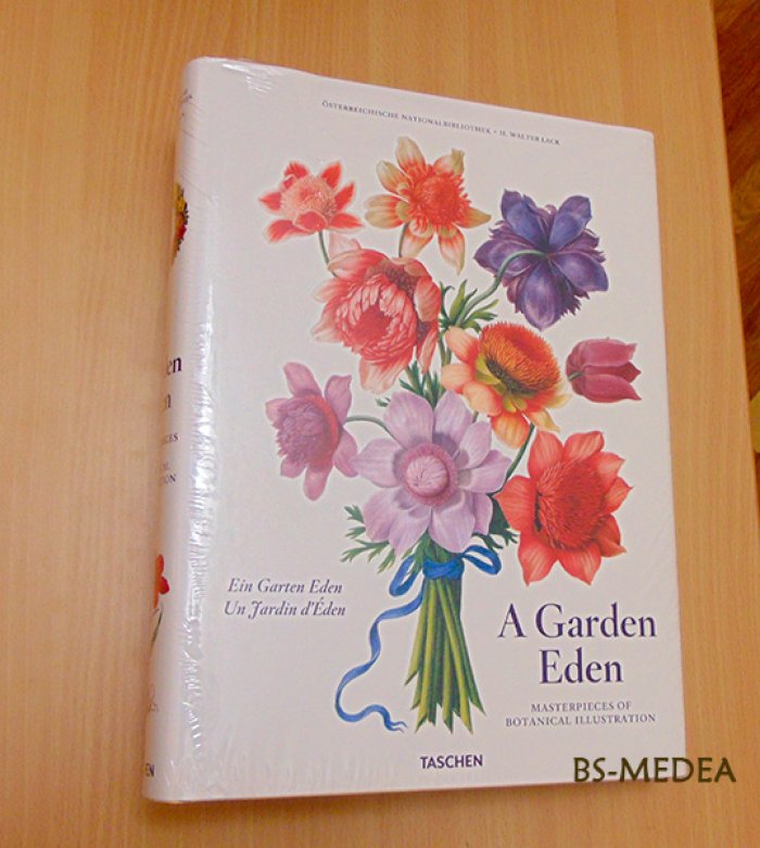 Walter Lack H. A Garden Eden. Masterpieces of Botanical Illustration. РАЙСКИЙ САД. Шедевры ботанической иллюстрации (на английском языке) Тискусство.