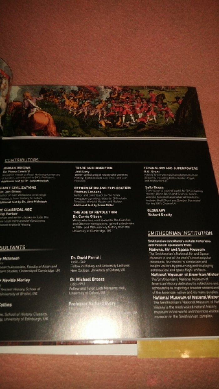 Smithsonian Timelines of History. Хронология истории. Смитсоновский институт.