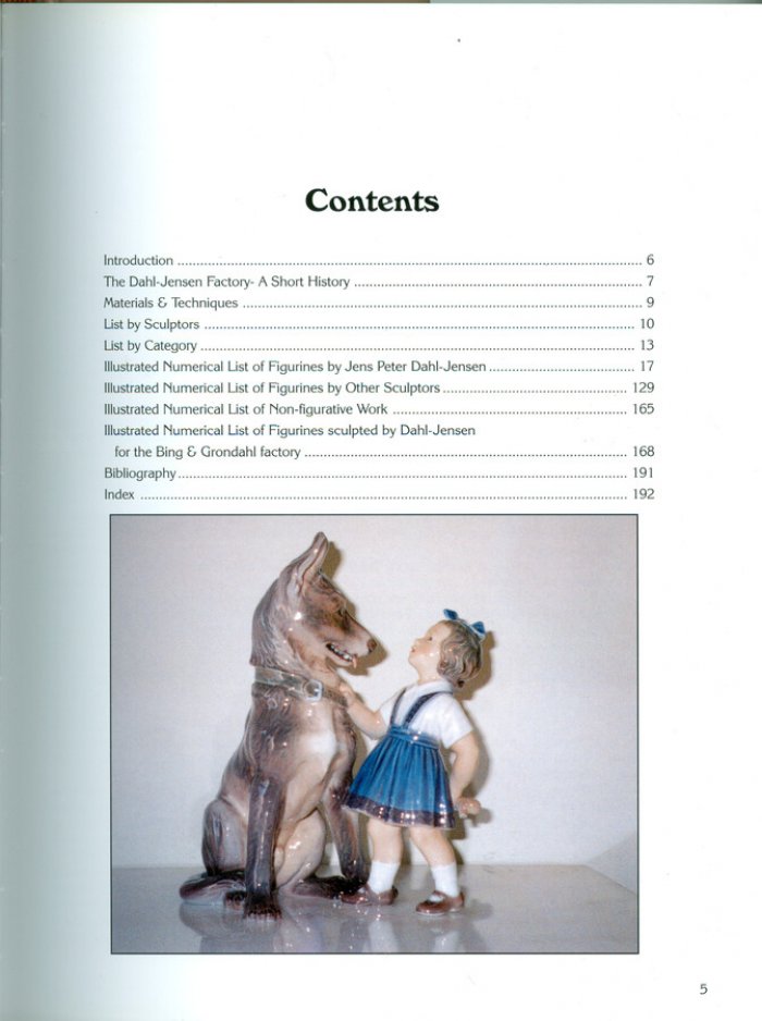 Pope C.  N. Dahl-Jensen Porcelain Figurines.