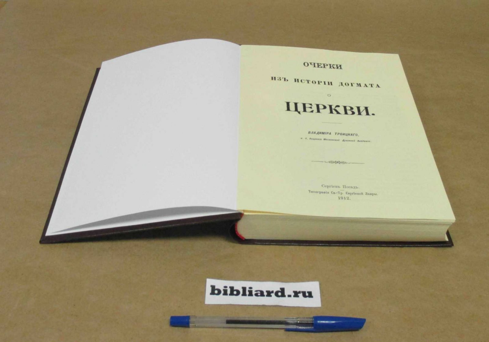 Троицкий В. Очерки из истории догмата о церкви.