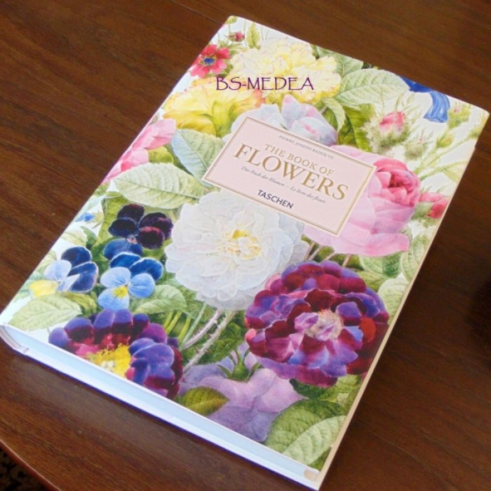 Редуте, Пьер-Жозеф (Pierre-Joseph Redoute). Redoute. The Book of Flowers. РЕДУТЕ. Книга цветов. Ботаническая иллюстрация (на английском языке, без брошюры с переводом). Тискусство.