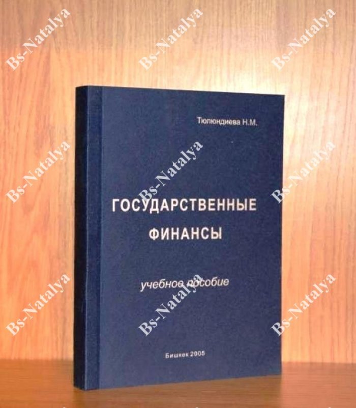 Тюлюндиева Н.М. Государственные финансы.