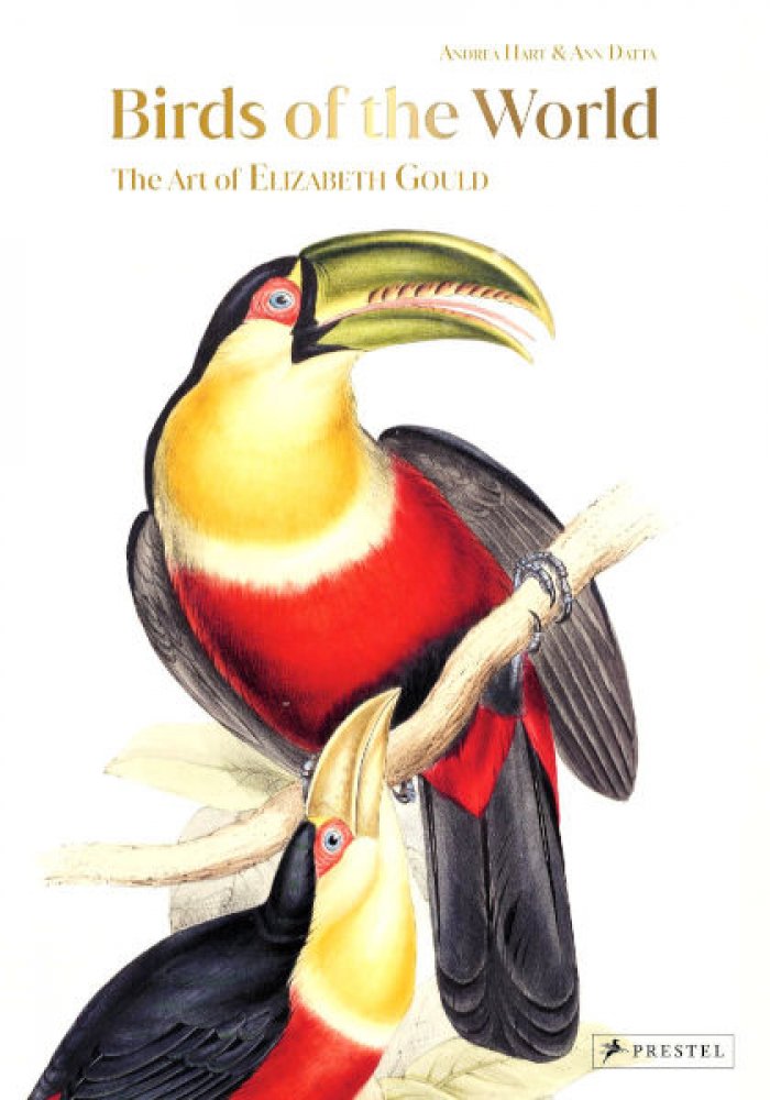 Hart Andrea. Birds of the World. The Art of Elizabeth Gould. Птицы мира. Искусство Элизабет Гулд (на английском языке). Тискусство.