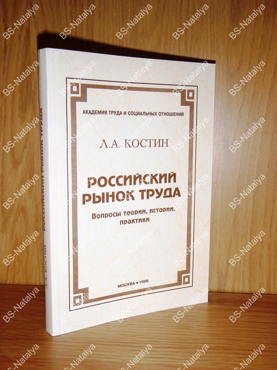 Костин Л.А. Российский рынок труда. Вопросы теории, истории, практики.