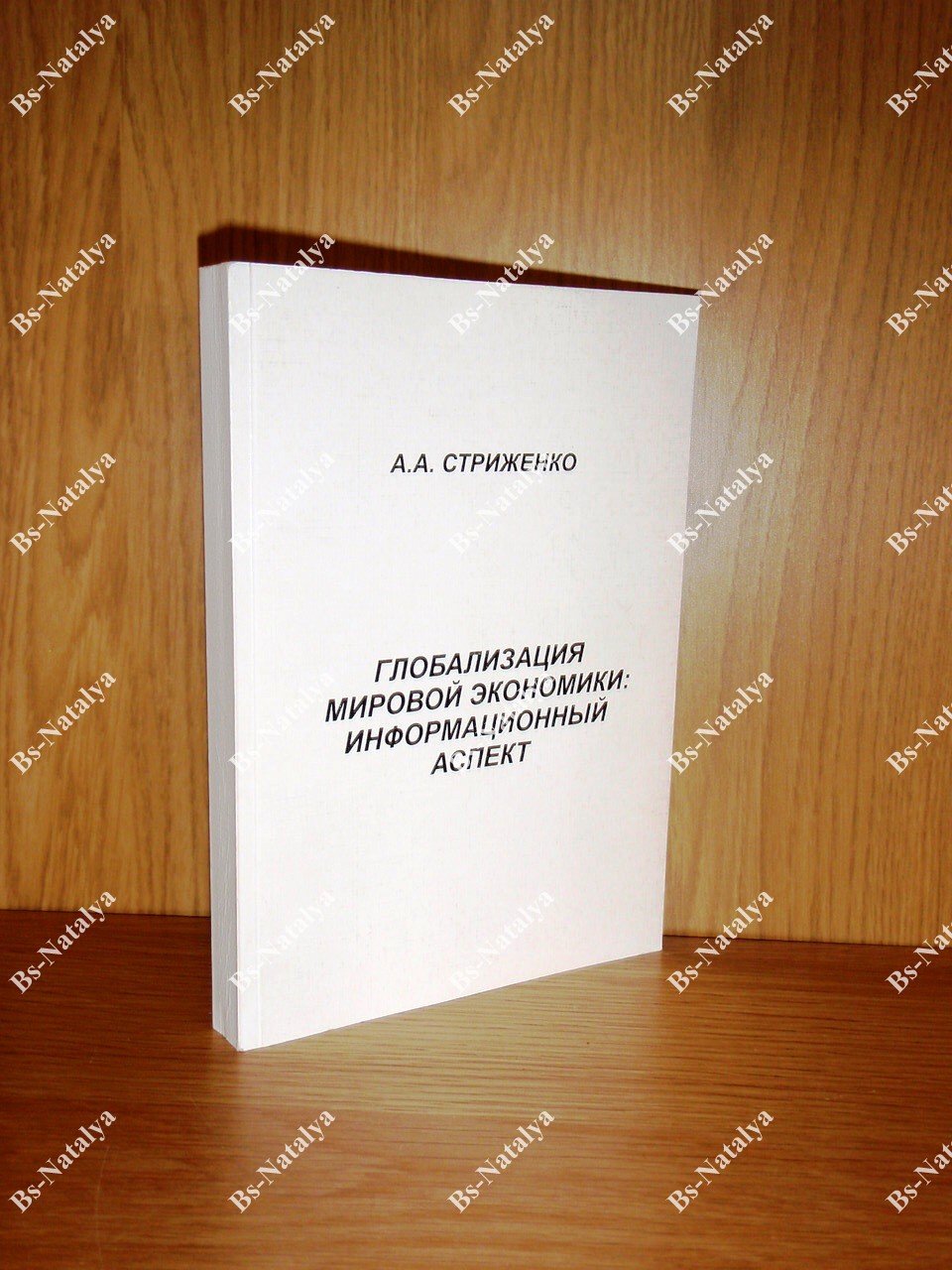 Стриженко А.А. Глобализация мировой экономики: информационный аспект.