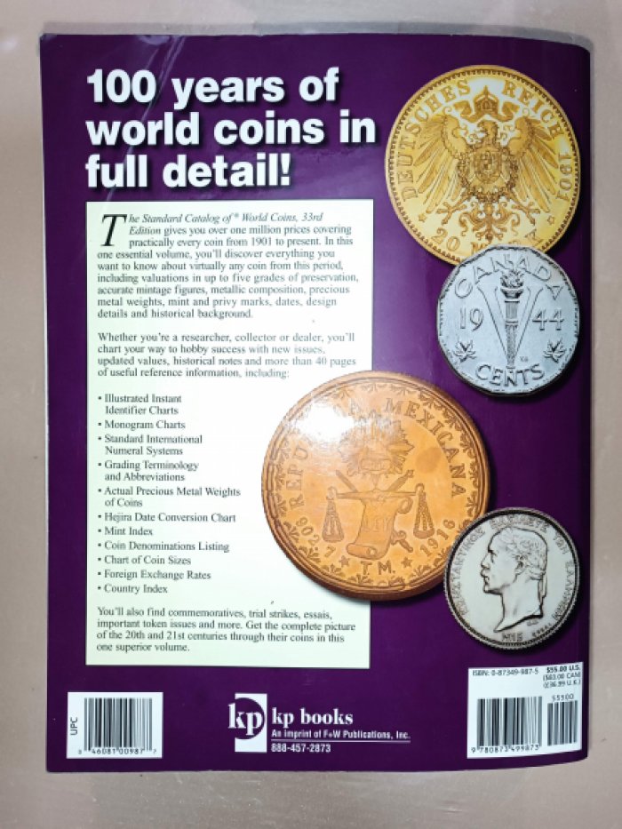 Colin R. Bruce II, Senior Editor. World coins Standard Catalog - 2006. 33-rd edition. Монеты мира. Каталог.