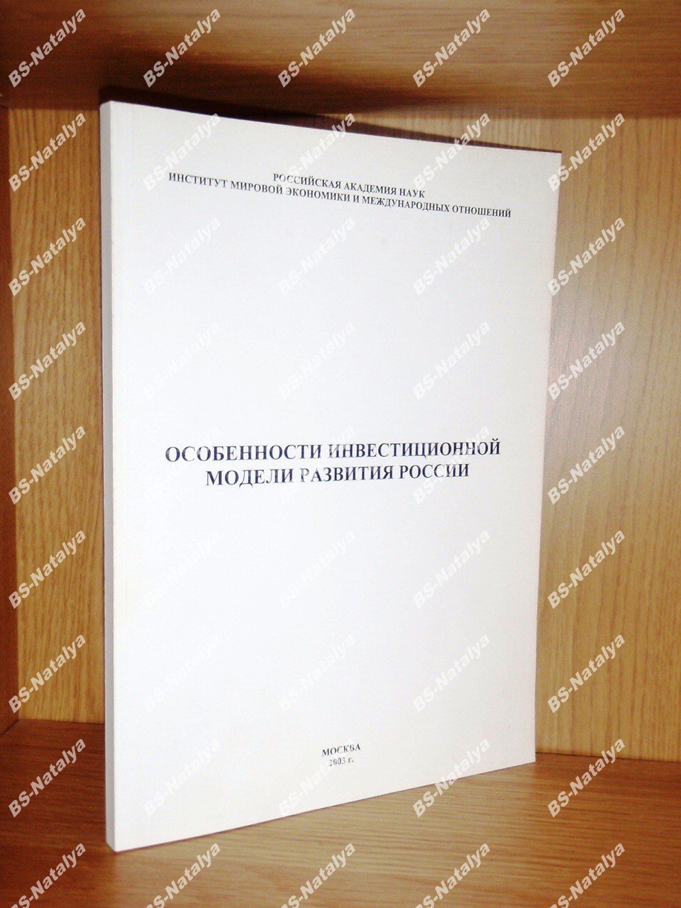 Особенности инвестиционной модели развития России.