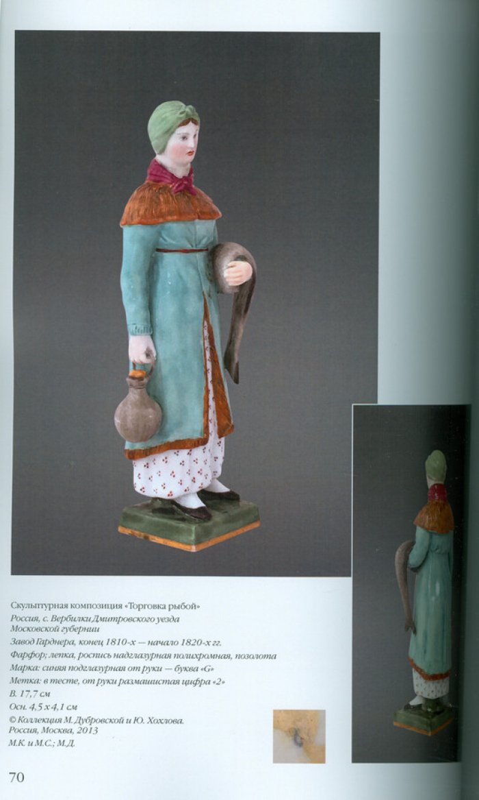 Антология русского фарфора XVIII- начала XX века. Т. 6 ч. 15 Фарфоровая скульптура завода Гарднера