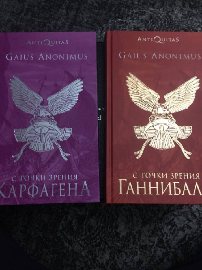 Гай Аноним.  С точки зрения Карфагена: Финикийцы и Карфаген. С точки зрения Ганнибала. Пунические войны. Комплект из 2-х книг 