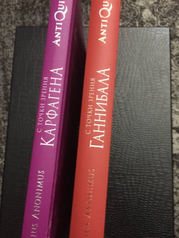Гай Аноним.  С точки зрения Карфагена: Финикийцы и Карфаген. С точки зрения Ганнибала. Пунические войны. Комплект из 2-х книг 